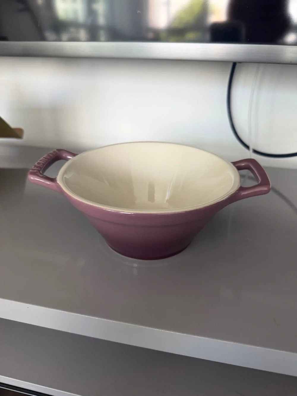 Le Creuset Cassoulet Serving Bowl in FIG - Picture 1 of 6